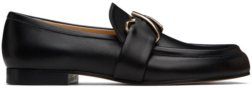 Proenza Schouler Black Monogram Loafers Cover