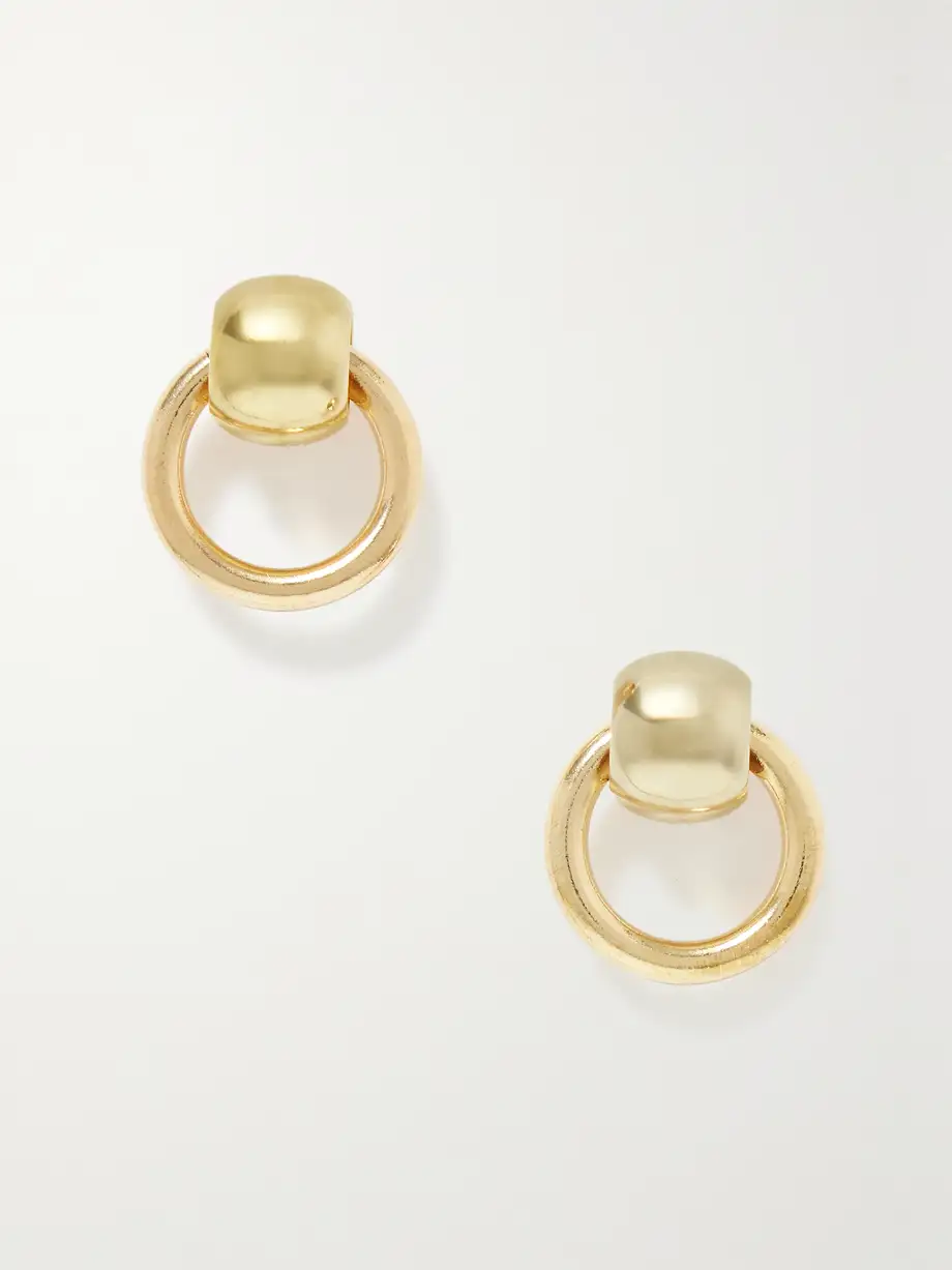 Laura Lombardi - + Net Sustain Rina Gold-plated Recycled Earrings - One size Cover