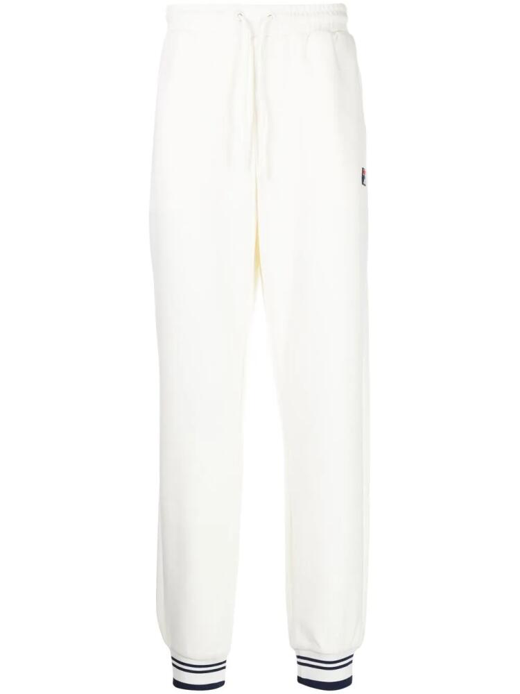 Fila striped-cuff track pant - Neutrals Cover