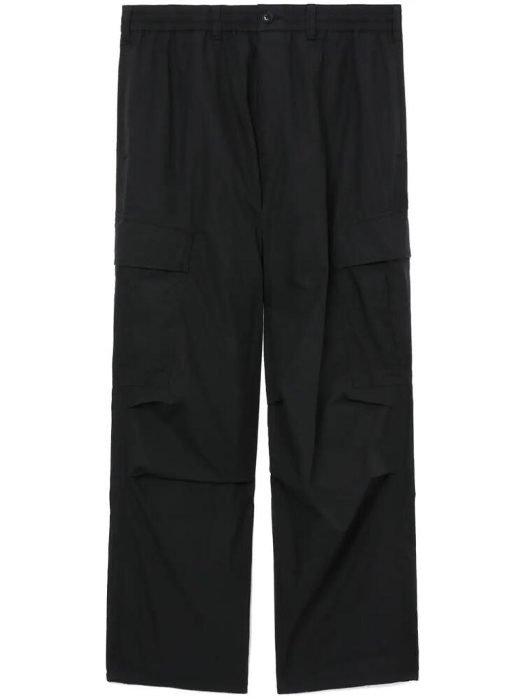 FIVE CM elasticated-waistband cargo trousers - Black Cover