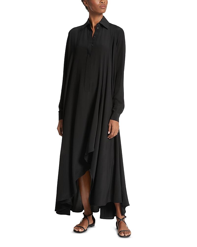 Michael Kors Collection Silk Caftan Shirt Dress Cover