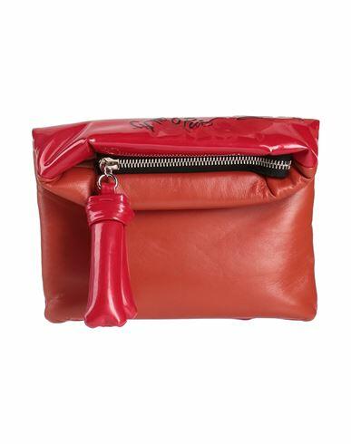 Emporio Armani Woman Handbag Red Polyester Cover