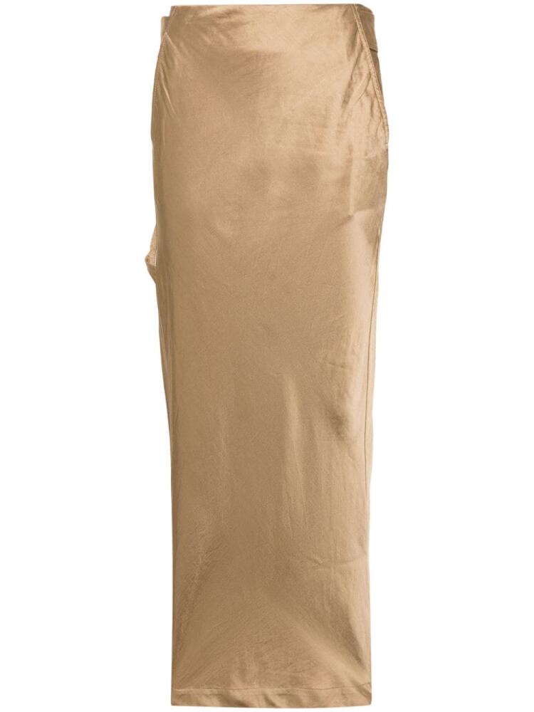 Dorothee Schumacher adjustable-strap skirt - Neutrals Cover