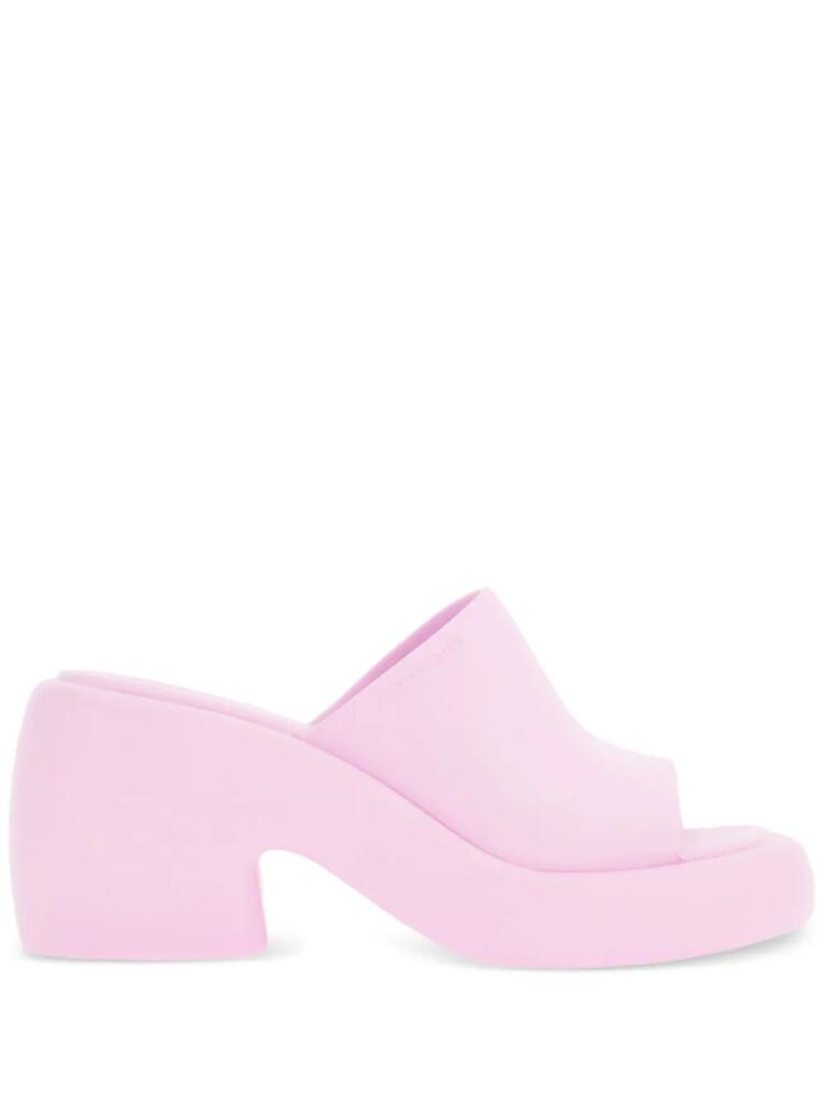 Ferragamo 55mm open-toe platform slides - Pink Cover