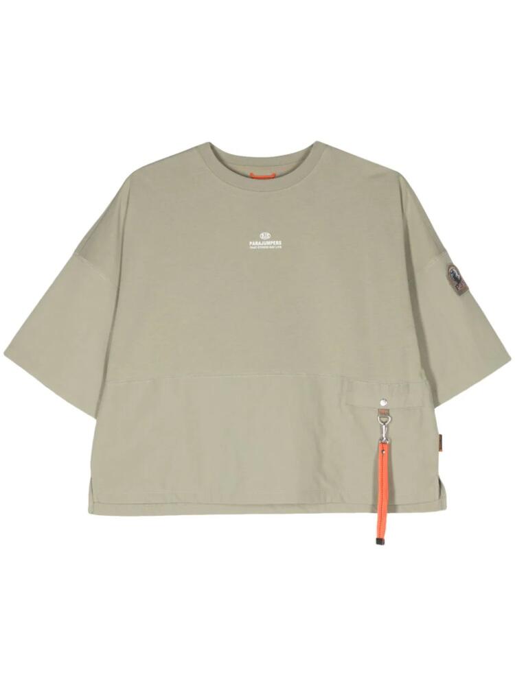 Parajumpers Brandy cotton T-shirt - Green Cover