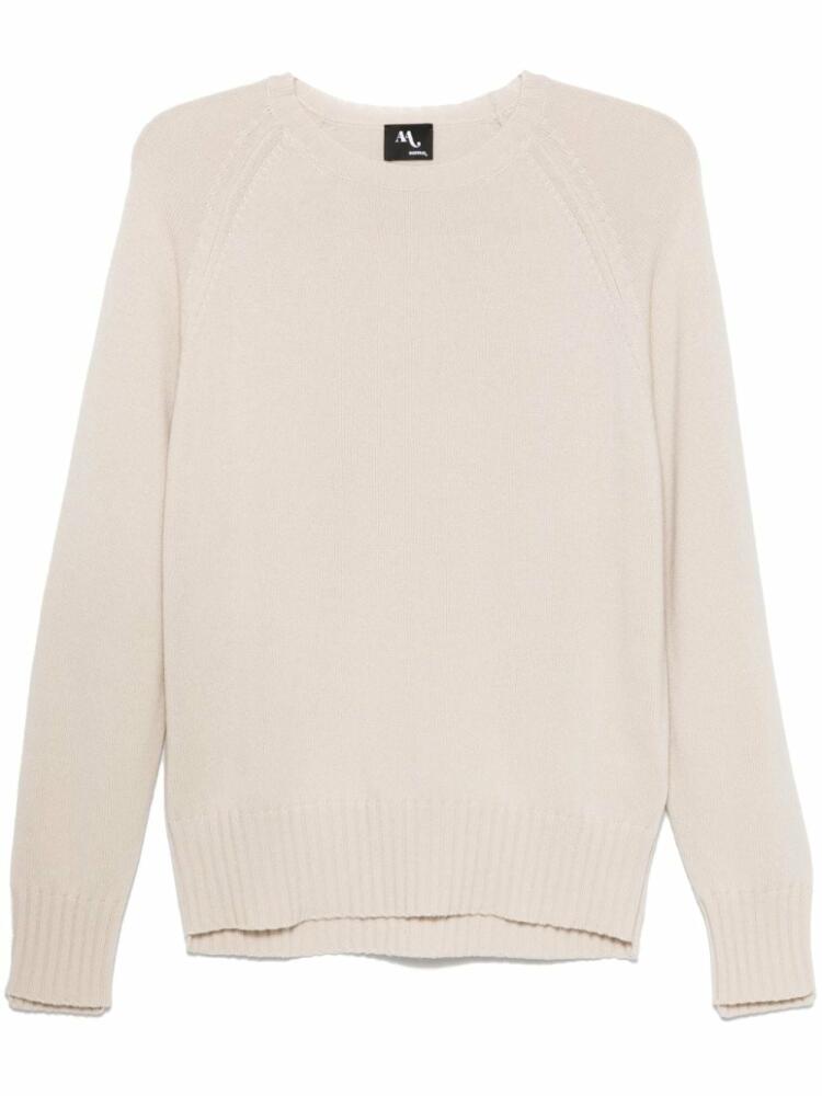 Doppiaa crew-neck sweater - Neutrals Cover