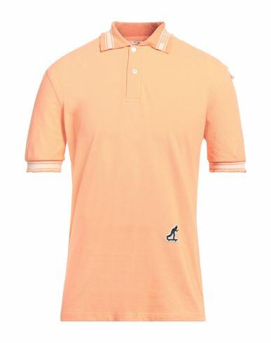 Golden Goose Man Polo shirt Orange Cotton Cover