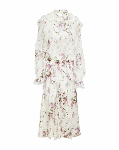 Ermanno Scervino Woman Midi dress White Silk, Polyamide, Viscose Cover