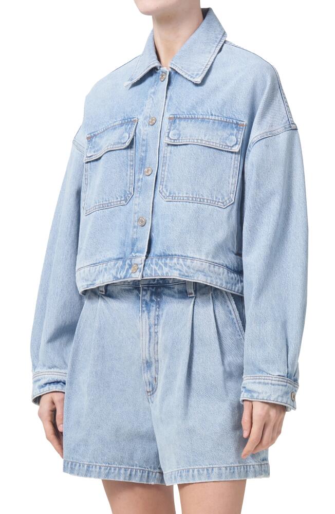 AGOLDE Luka Denim Jacket in Swivel Cover