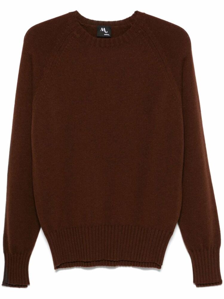 Doppiaa crew-neck sweater - Brown Cover