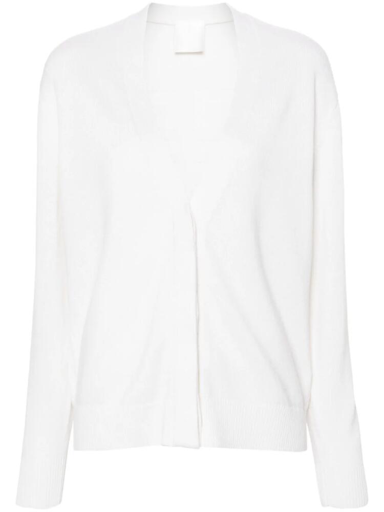 Givenchy 4G-intarsia cashmere cardigan - White Cover