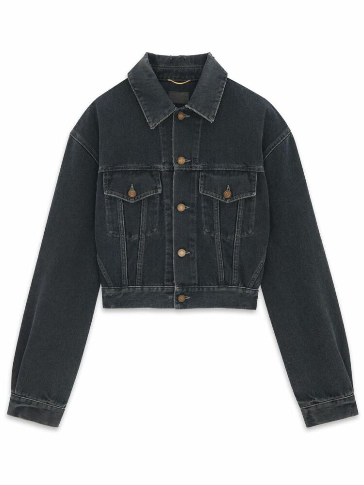 Saint Laurent 80's denim jacket - Blue Cover