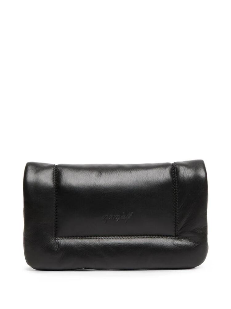 Marsèll Riquadretto padded leather clutch bag - Black Cover