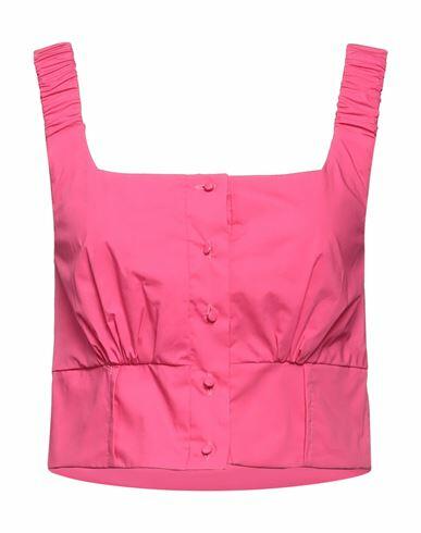 Berna Woman Top Fuchsia Cotton Cover