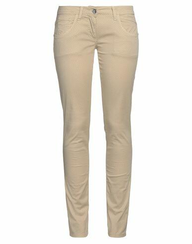 Trussardi Collection Woman Pants Sand Cotton, Elastane Cover