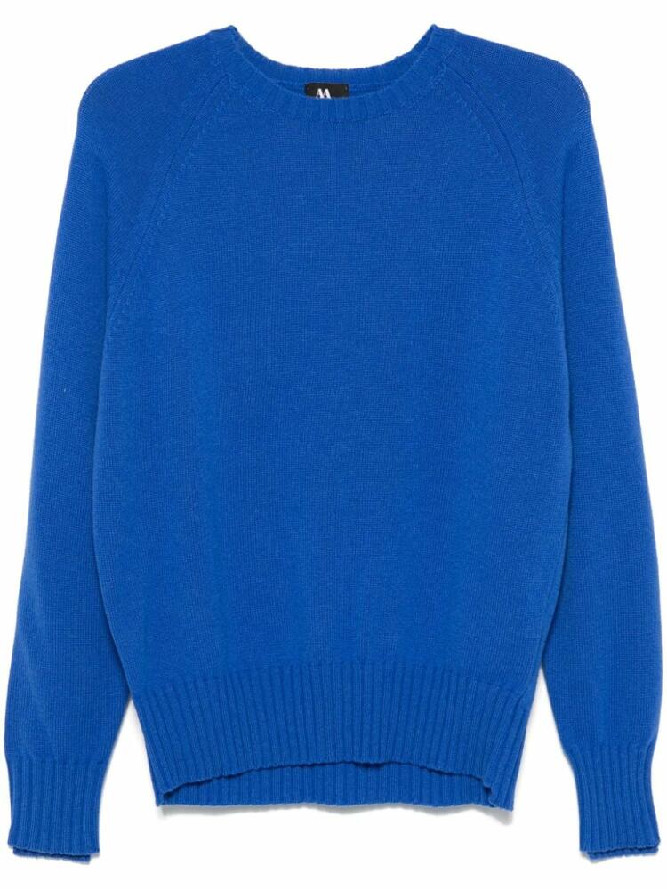 Doppiaa crew-neck sweater - Blue Cover