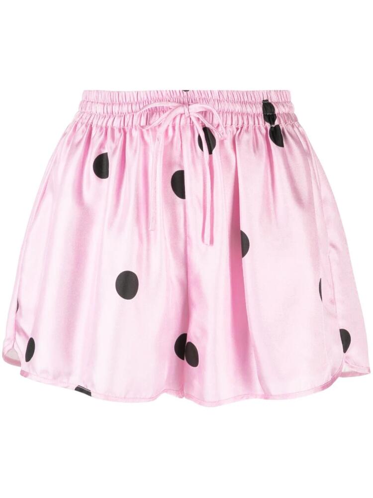 Cynthia Rowley Alice polka-dot shorts - Pink Cover