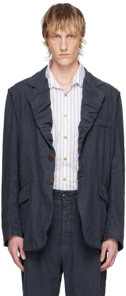 Vivienne Westwood Navy Crewe Blazer Cover