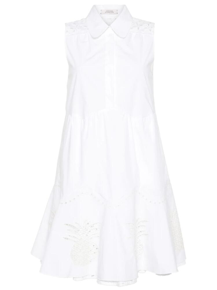 Dorothee Schumacher flared sleeveless dress - White Cover