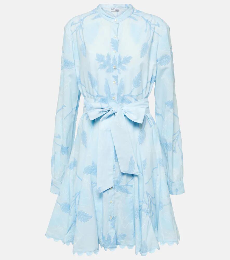 Juliet Dunn Bellflower cotton shirt dress Cover