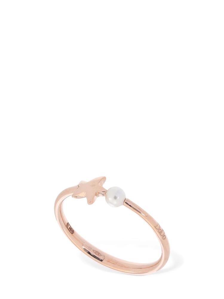 DODO 9kt Rose Gold Stellina Ring Cover