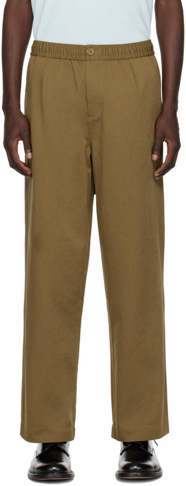 Fred Perry Brown Drawstring Trousers Cover