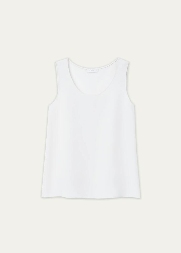 Lafayette 148 New York Finnley Scoop Neck Tank Cover