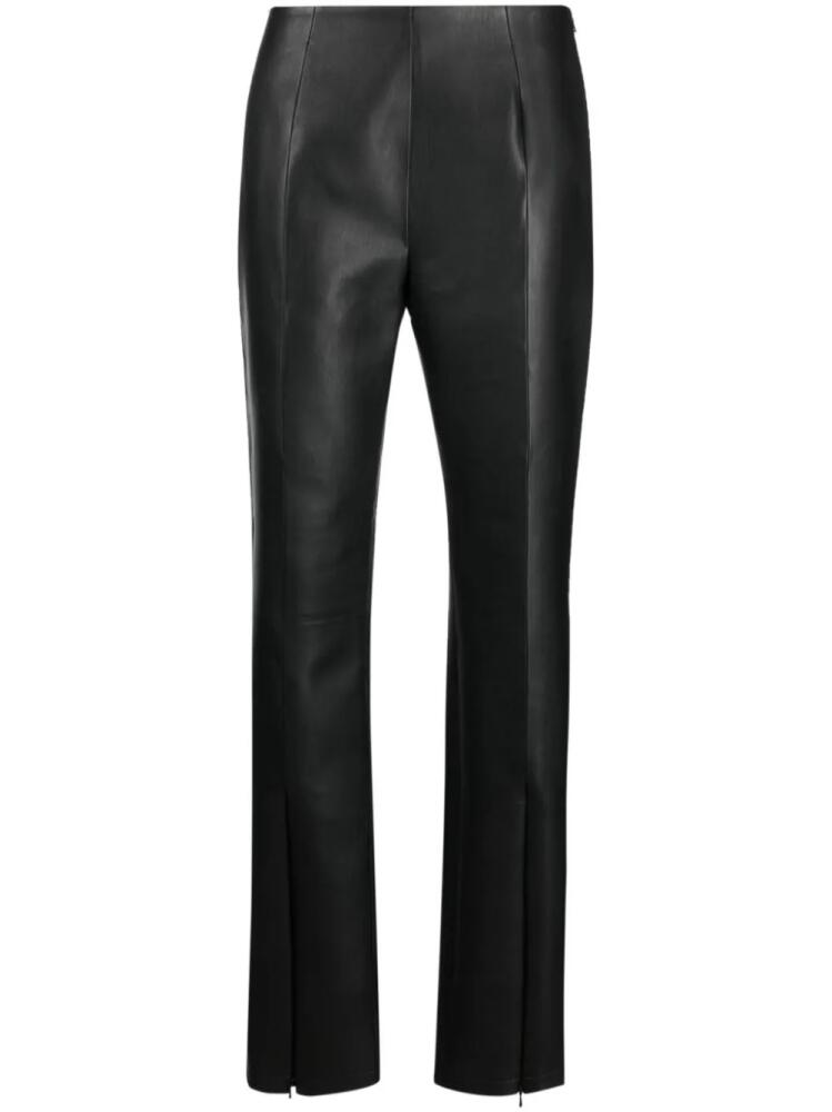 STAND STUDIO Nicolette faux-leather trousers - Black Cover