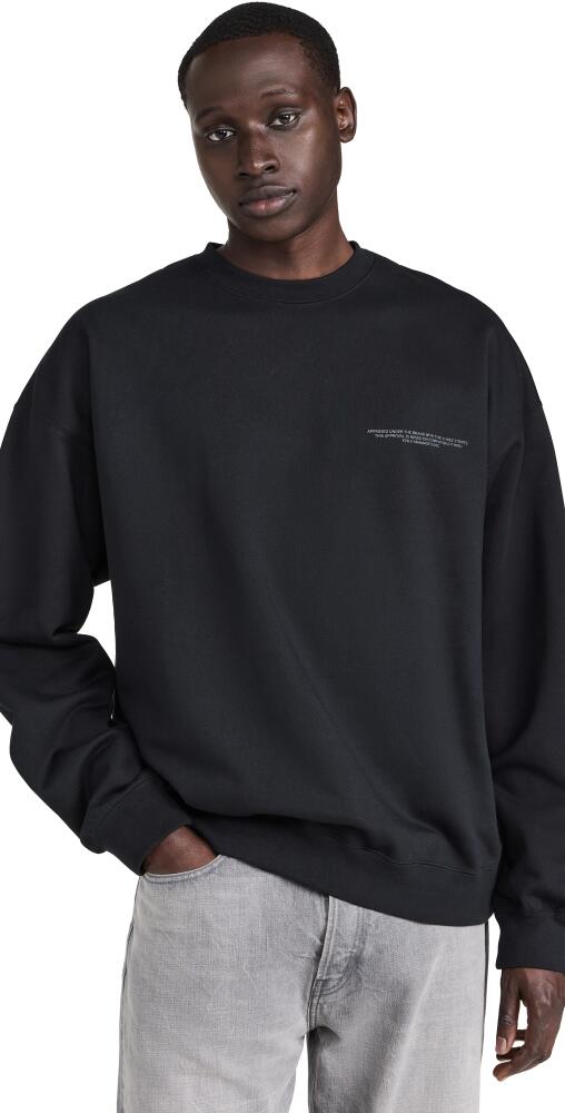 Y-3 Logo Crewneck Black Cover