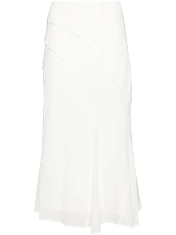 Cult Gaia Dallas high-waisted midi skirt - White Cover