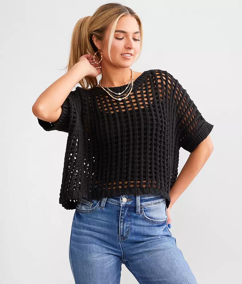 Hyfve Cropped Boxy Sweater Cover