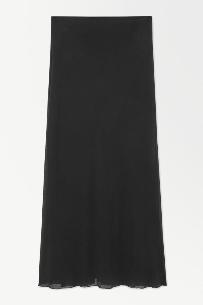 COS THE DRAPED JERSEY MAXI SKIRT Cover