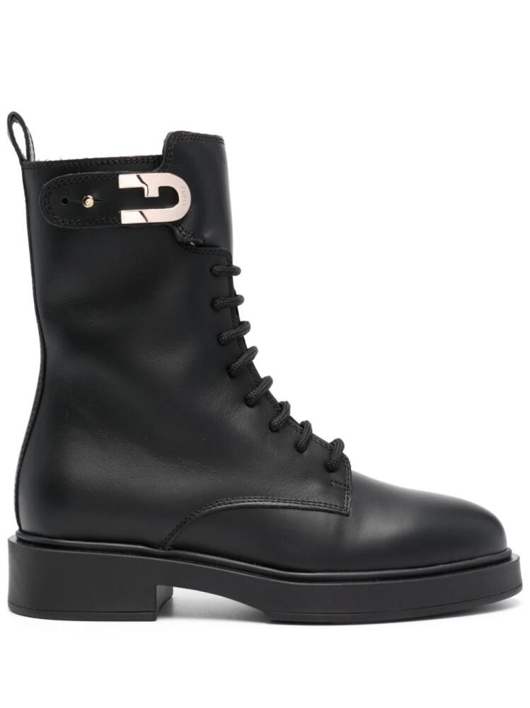 Furla Legacy leather ankle boots - Black Cover