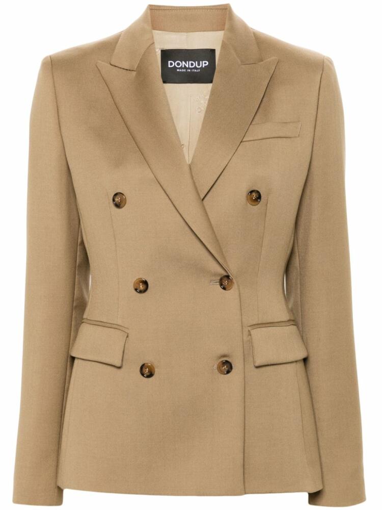 DONDUP double-breasted blazer - Brown Cover