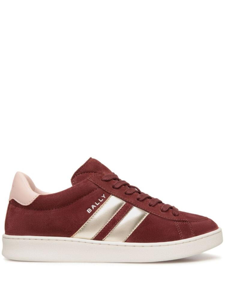 Bally Tennis suede sneakers - Red Cover