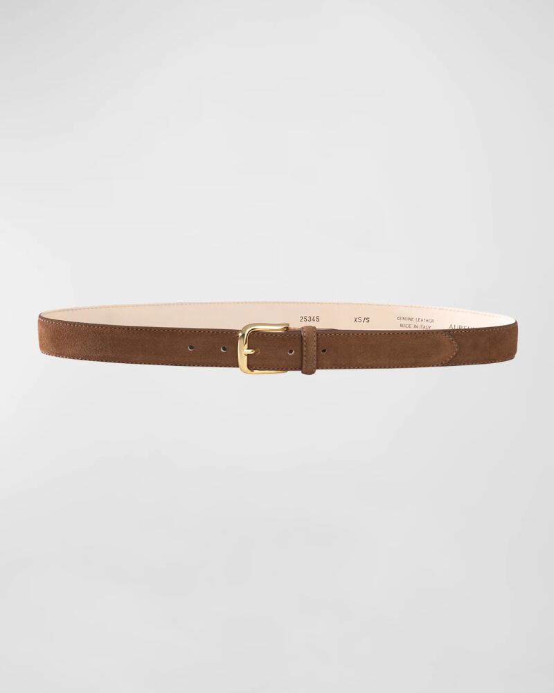 Aureum Collective No. 4 Suede & Leather Belt Cover