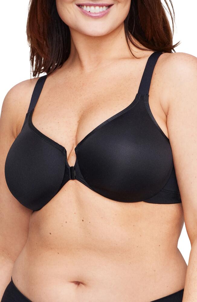 Glamorise WonderWire Front Close Underwire Sports Bra in Black Cover