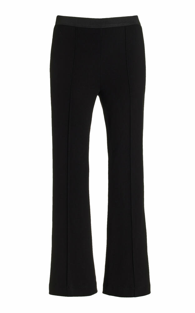 THE GARMENT - Chloe Stretch-Crepe Flared Pants - Black Cover