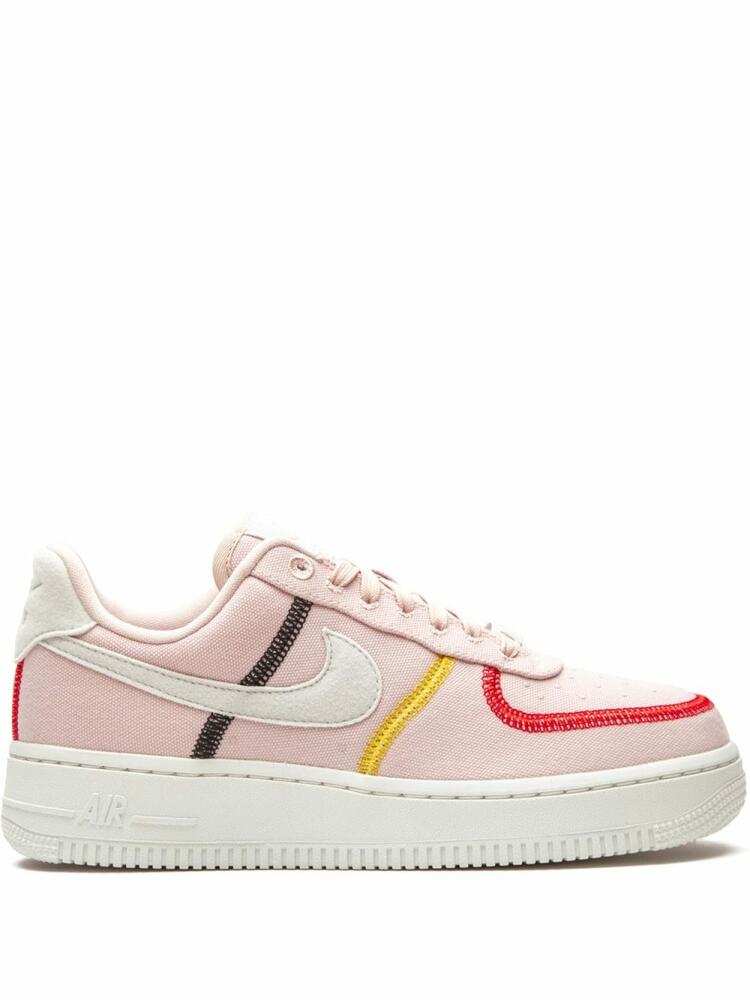 Nike Air Force 1 "07 LX "Stitched Canvas - Silt Red" sneakers - Pink Cover