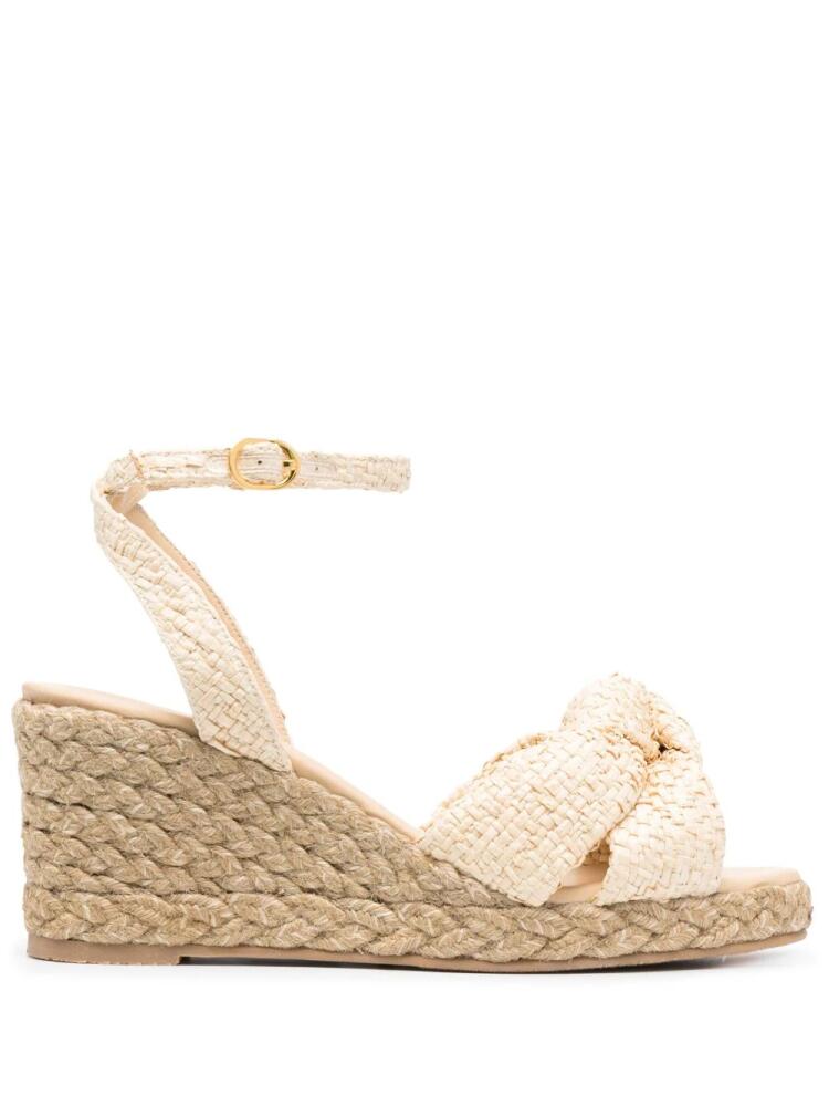 Stuart Weitzman padded wedge espadrilles - Neutrals Cover