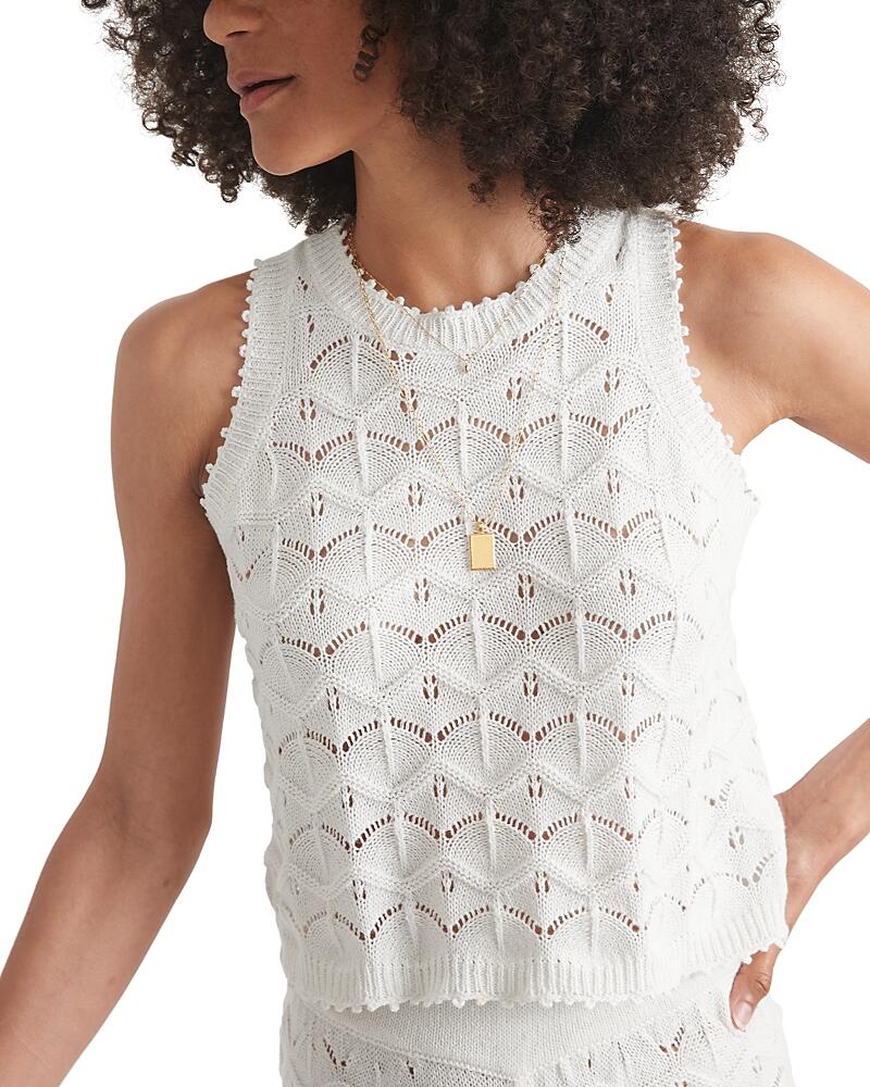 Marine Layer Archive Crochet Tank Top Cover