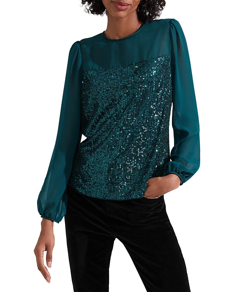 Hobbs London Zariah Sequin Top Cover