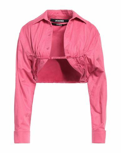 Jacquemus Woman Shirt Fuchsia Cotton Cover