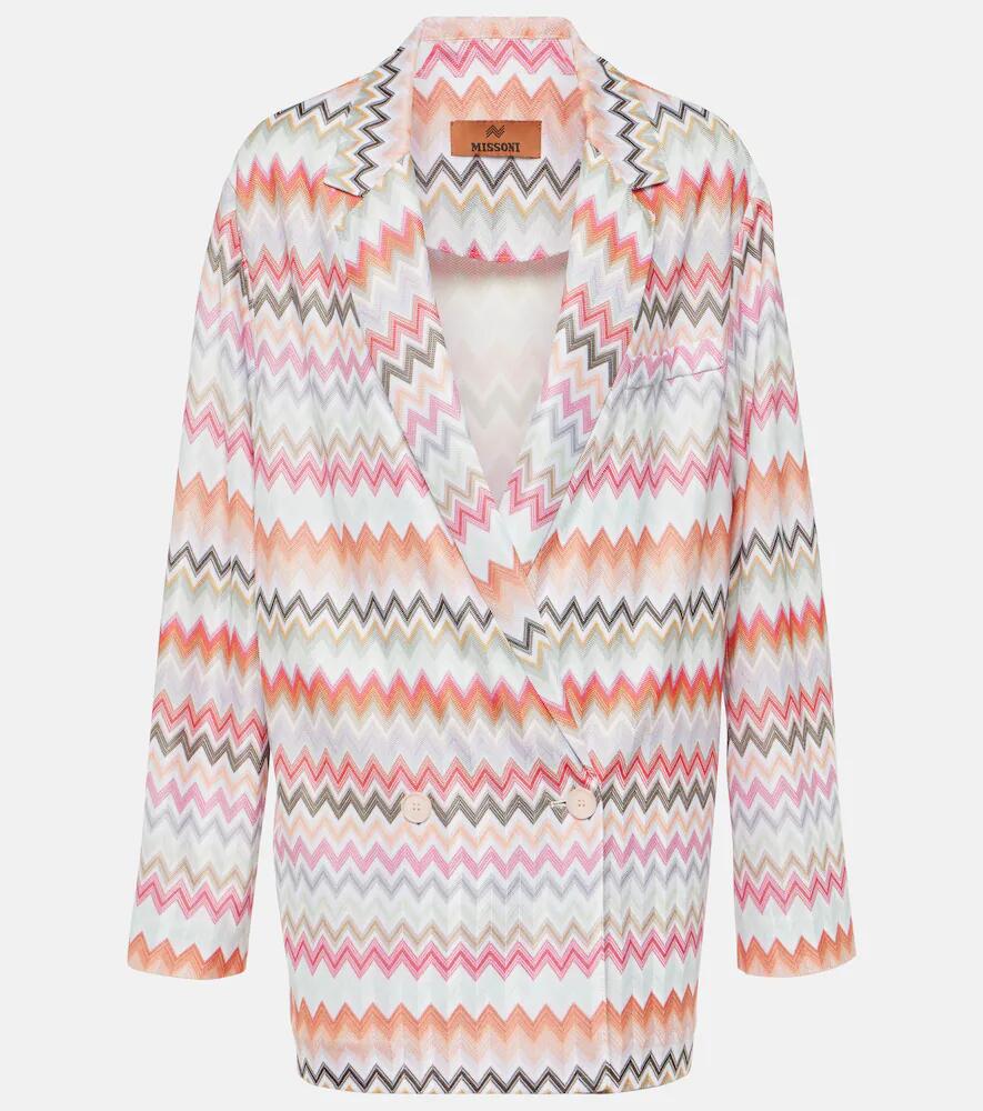 Missoni Zig Zag cotton-blend jacket Cover