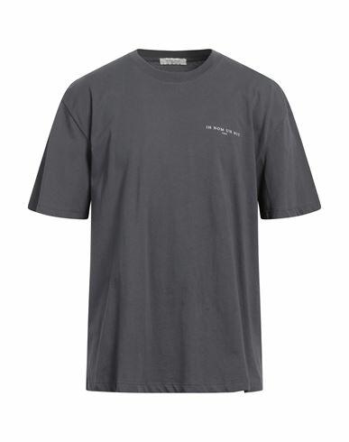 Ih Nom Uh Nit Man T-shirt Lead Cotton, Elastane Cover