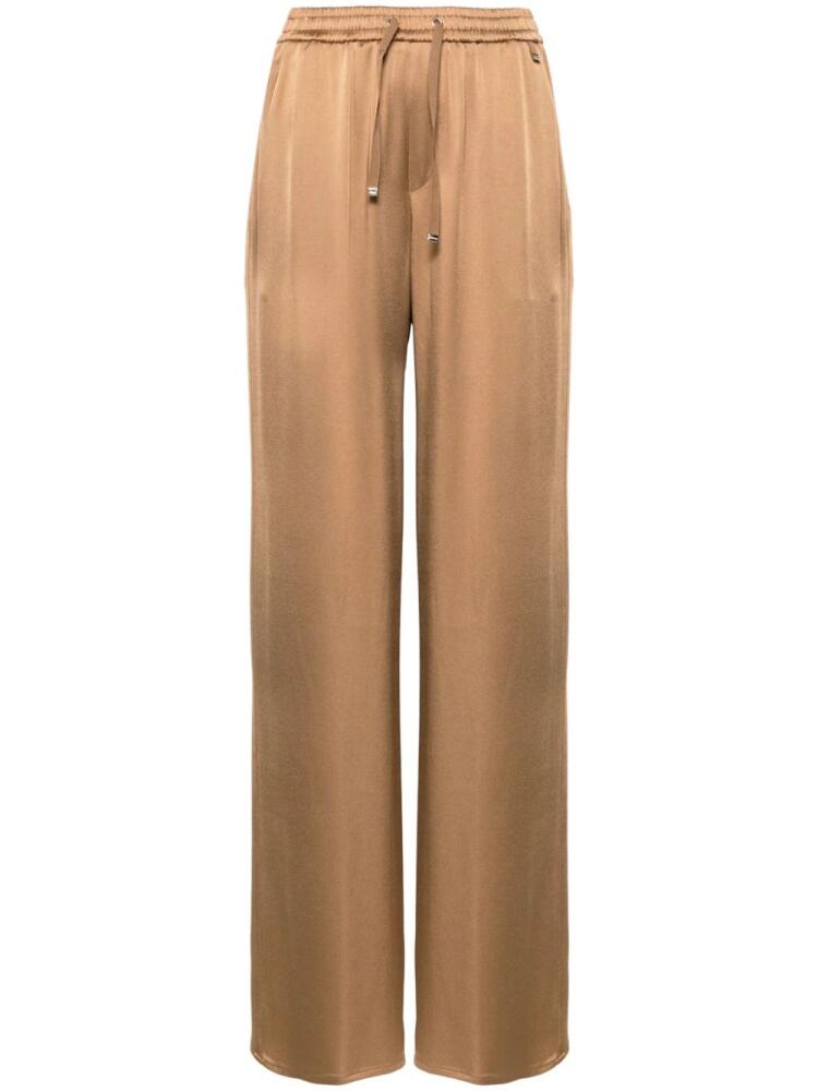 Herno crepe trousers - Brown Cover