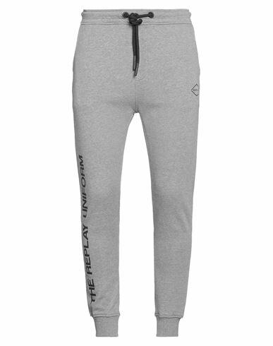 Replay Man Pants Grey Cotton Cover