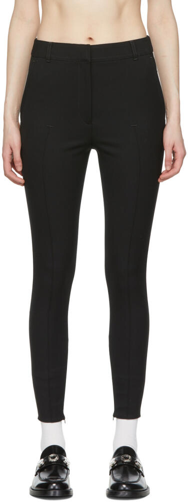 Burberry Black Wool Leggings Cover