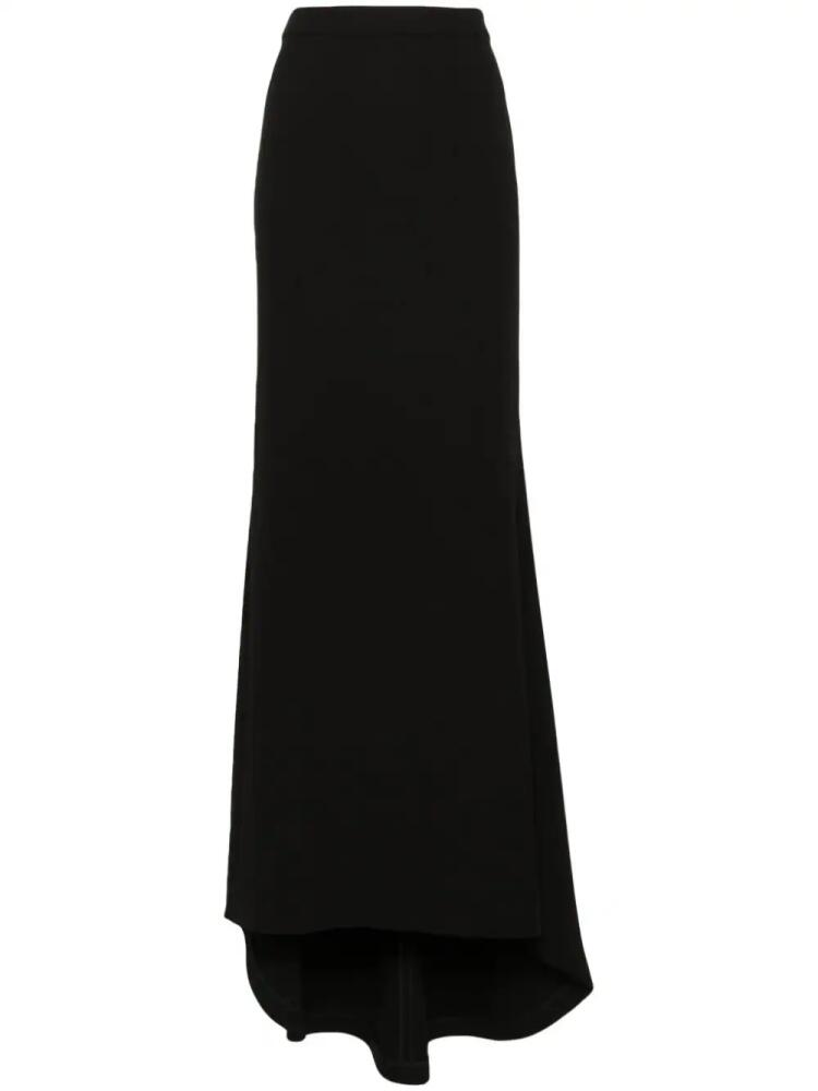 Roland Mouret high-waist cady maxi skirt - Black Cover