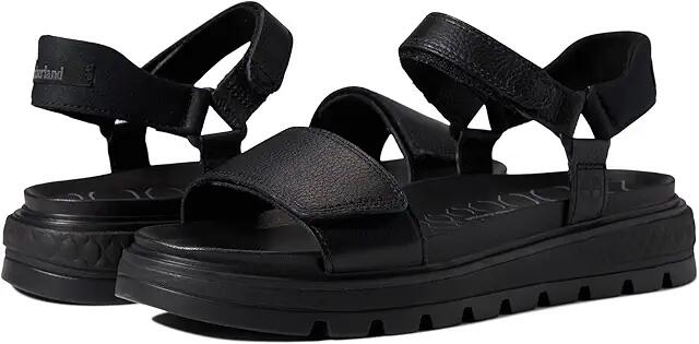 Timberland Ray City Sandal Ankle Strap (Jet Black) Women's Shoes Cover